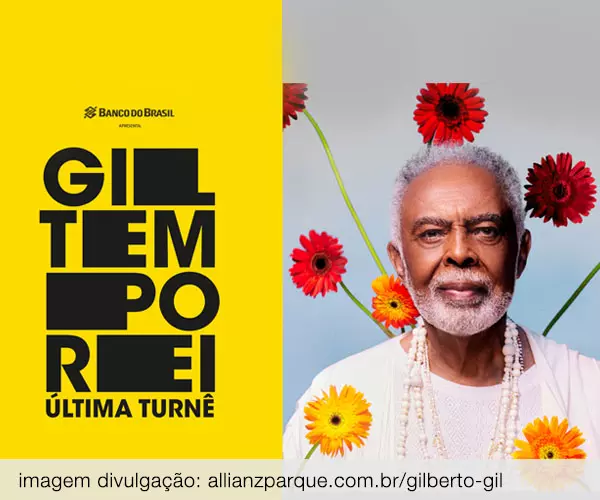 Foto de Gilberto Gil – última turnê