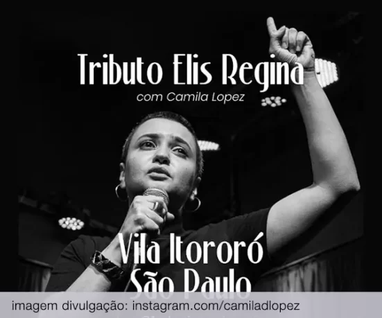 Foto de Tributo a Elis Regina com Camila Lopez