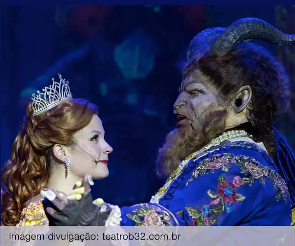 Foto de A Bela e a Fera – o Musical