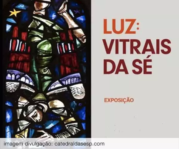Foto de Os vitrais da Sé em nova experiência expositiva