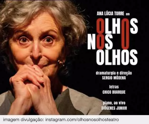 Foto de Olhos nos Olhos com Ana Lúcia Torre