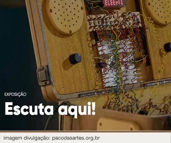 Foto de Escuta aqui!: arte sonora no Paço das Artes