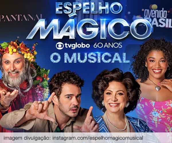 Foto de Marcos Veras e Eliane Giardini lideram “Espelho Mágico”
