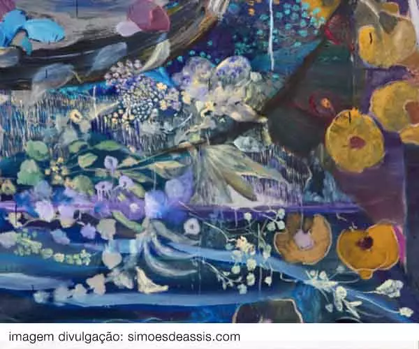 Foto de Thalita Hamaoui cria paisagens em fluxo de cor