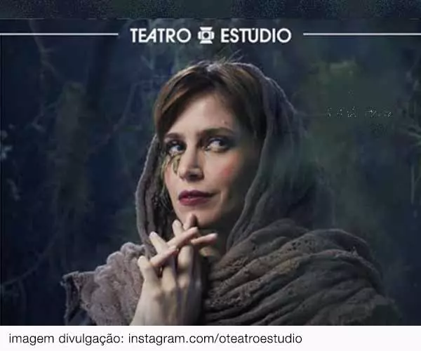 Foto de Mel Lisboa estrela Madame Blavatsky em SP