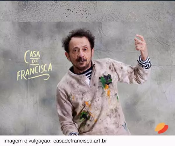 Foto de Tom Zé na Casa de Francisca