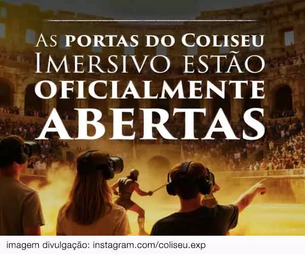 Foto de Coliseu: exposição imersiva leva à Roma Antiga