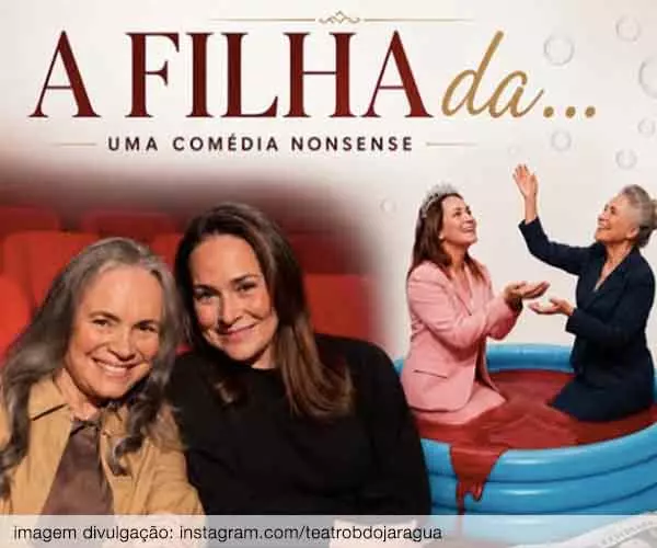 Foto de “A Filha da…” com Regina e Gabriela Duarte