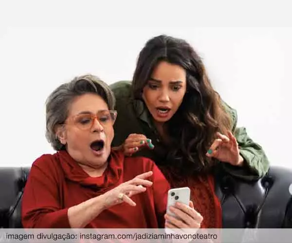 Foto de Já Dizia Minha Vó! – reúne Fafy Siqueira e Rachel Gollassi