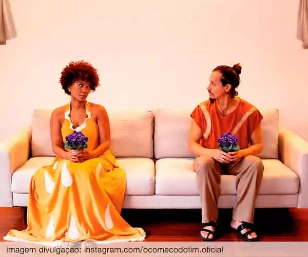 Foto de Isabel Fillardis e Well Aguiar vivem “O Começo do Fim”